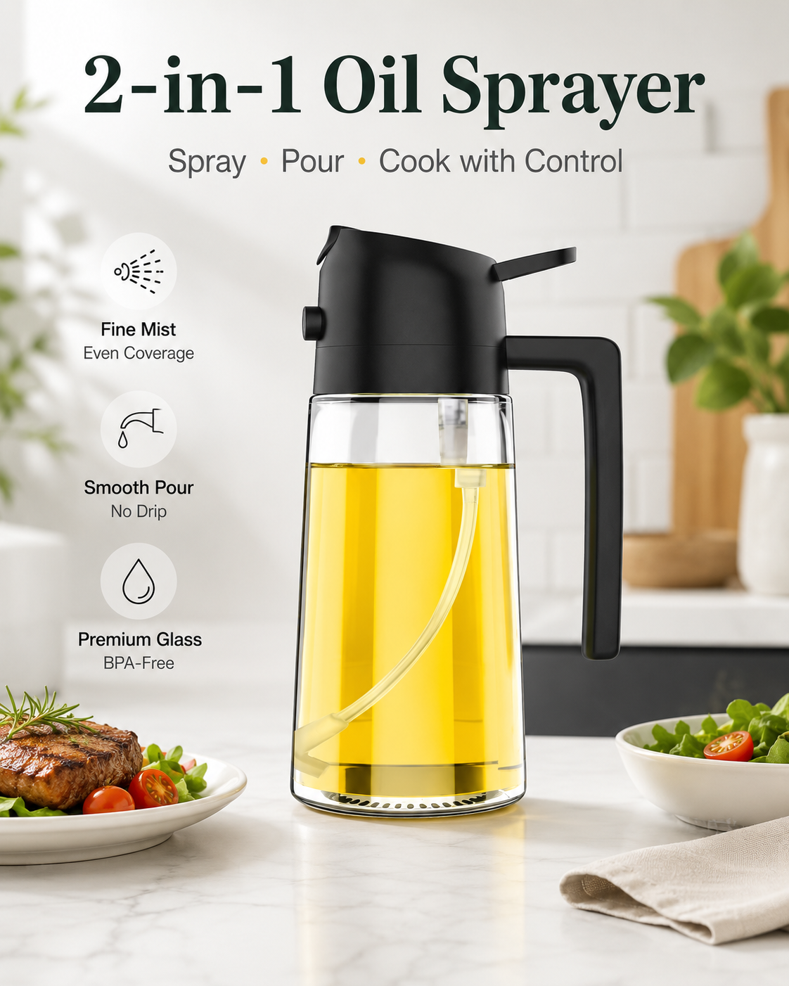 2-in-1 Oil Sprayer