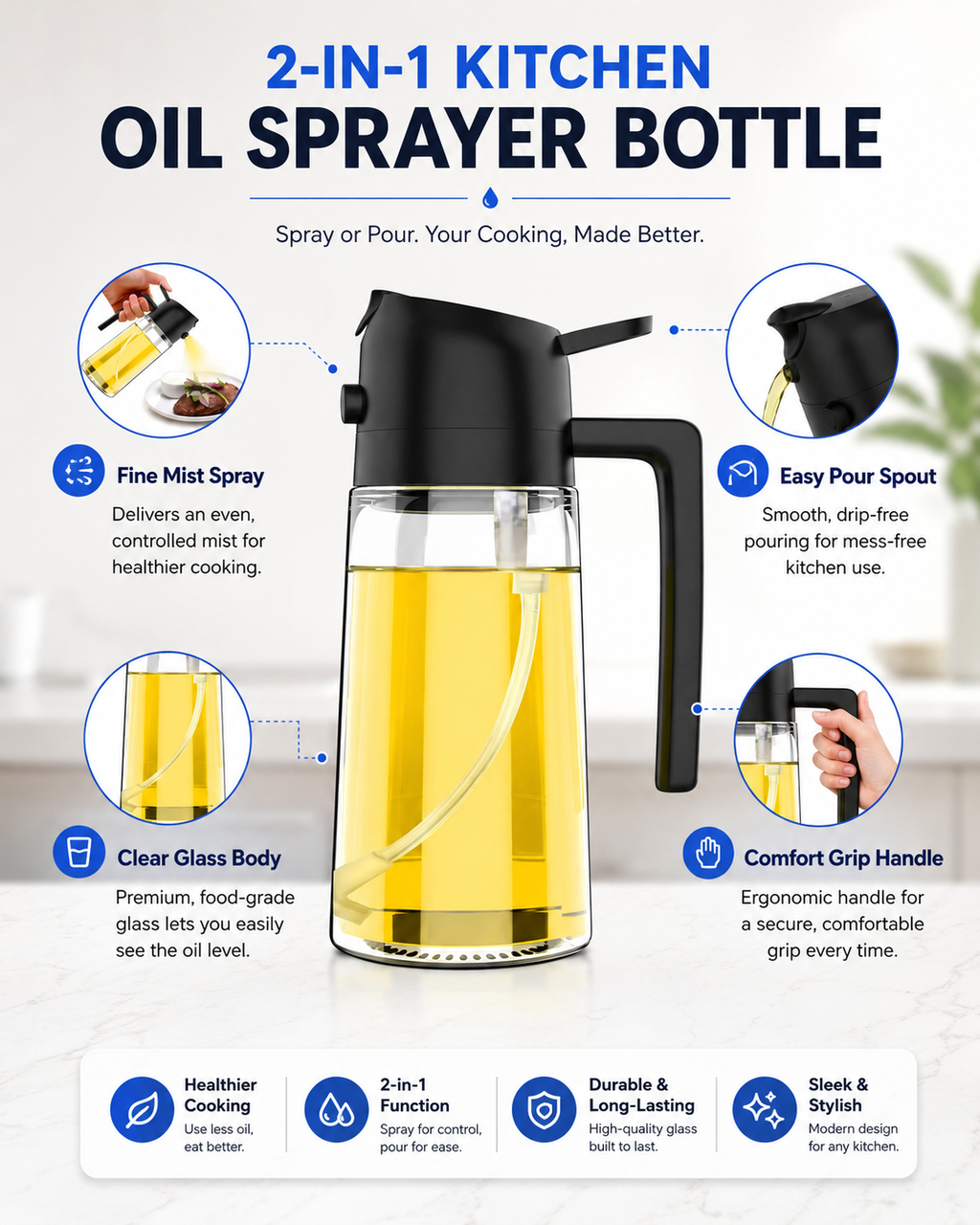 2-in-1 Oil Sprayer