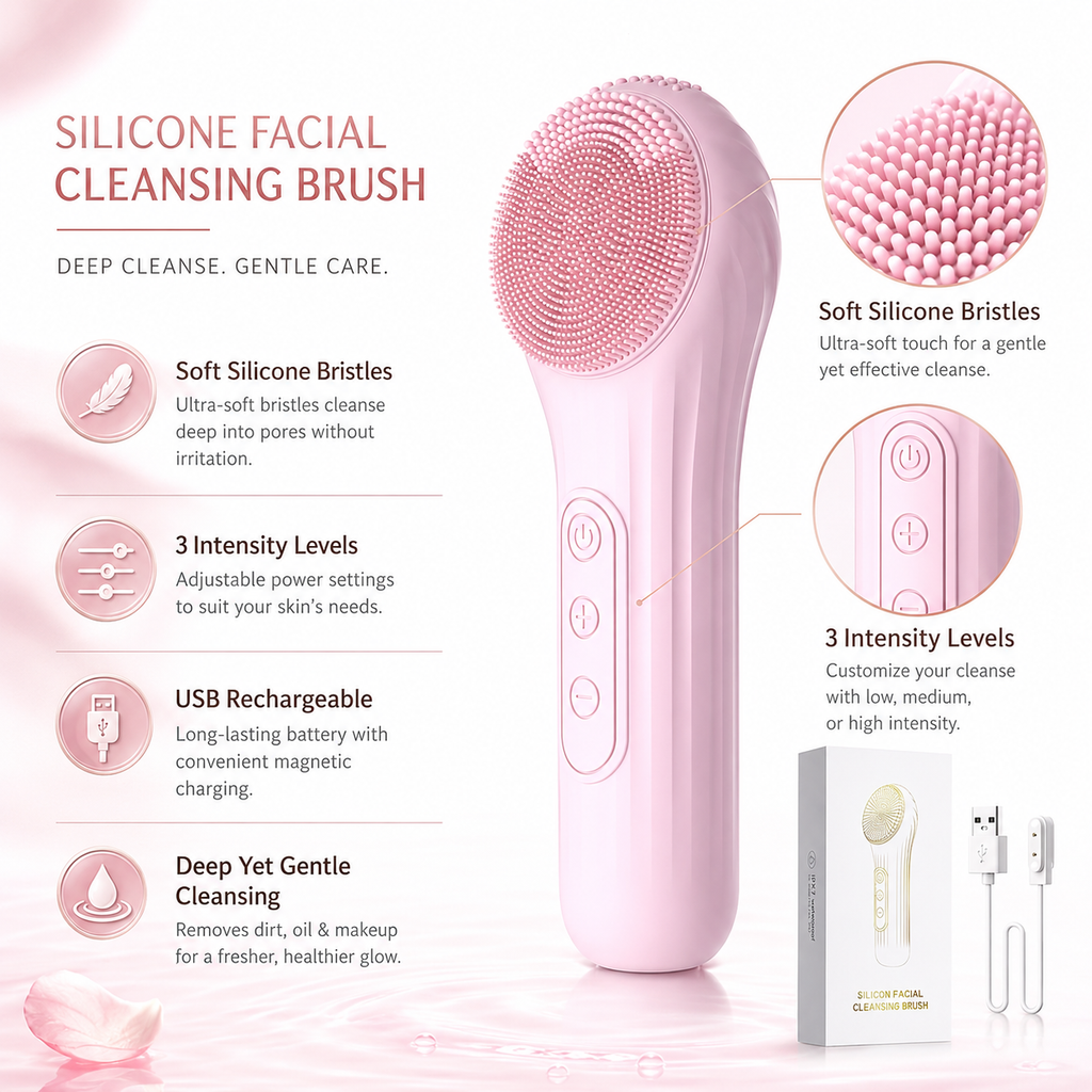 GlowClean Facial Brush