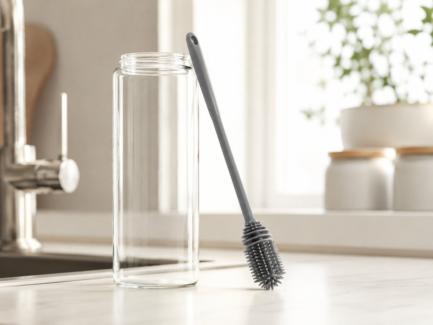 Deep Bottle Cleaning Brush