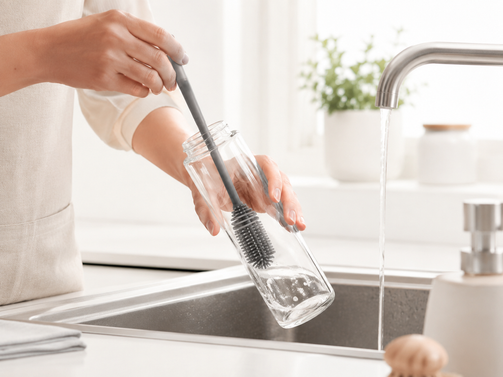Deep Bottle Cleaning Brush