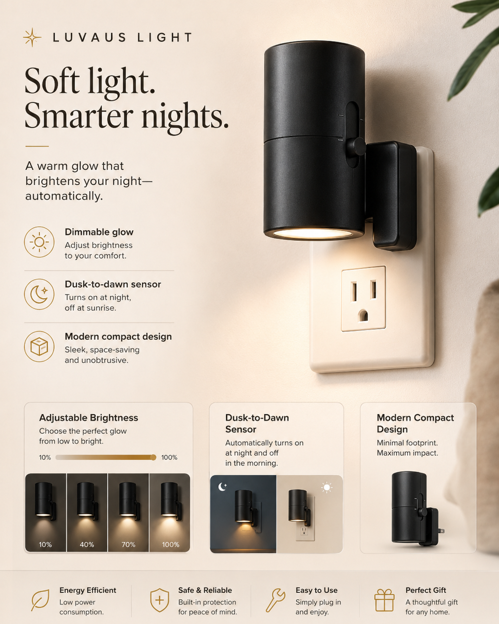 Luvuas Night Light