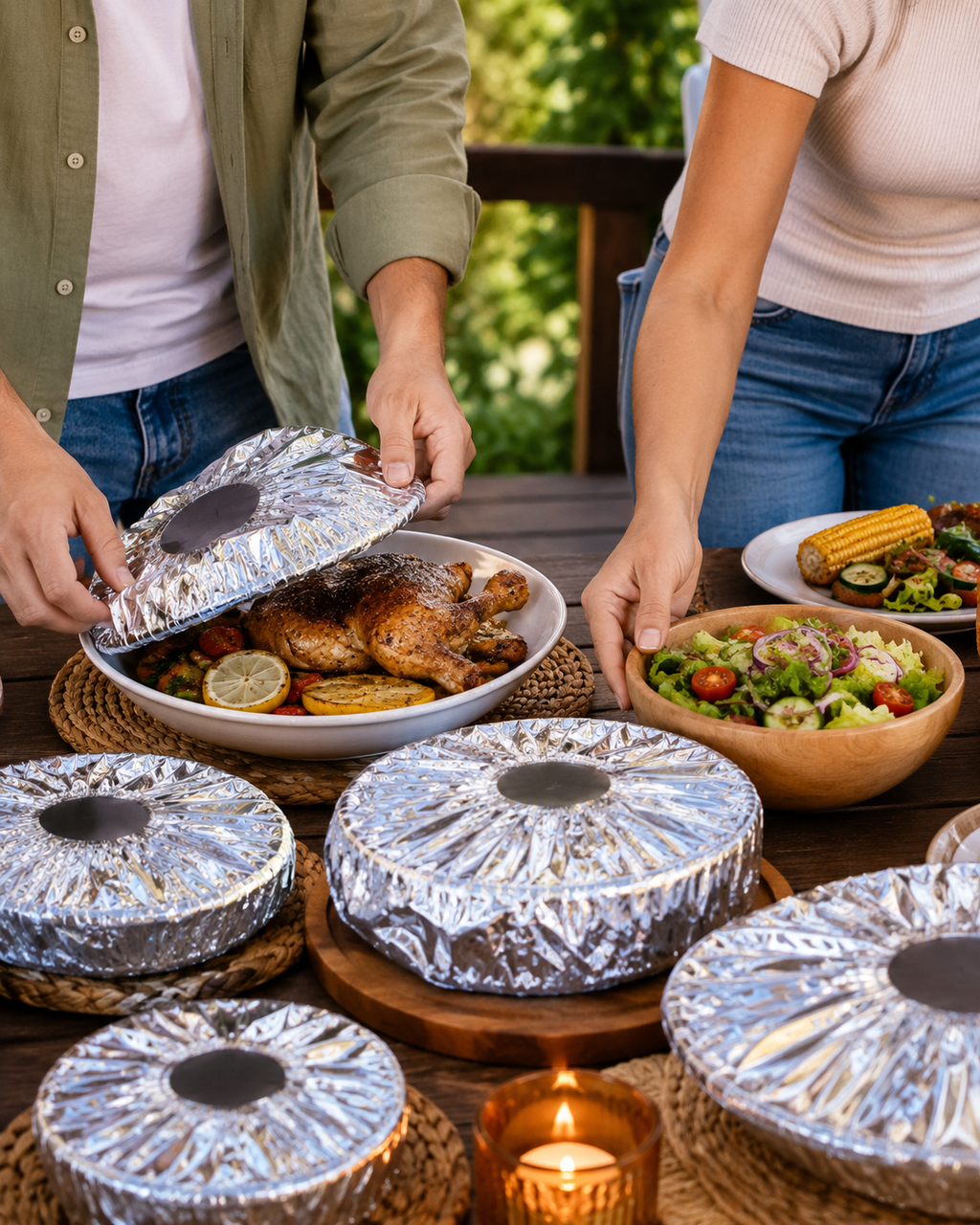 Reusable Aluminum Foil