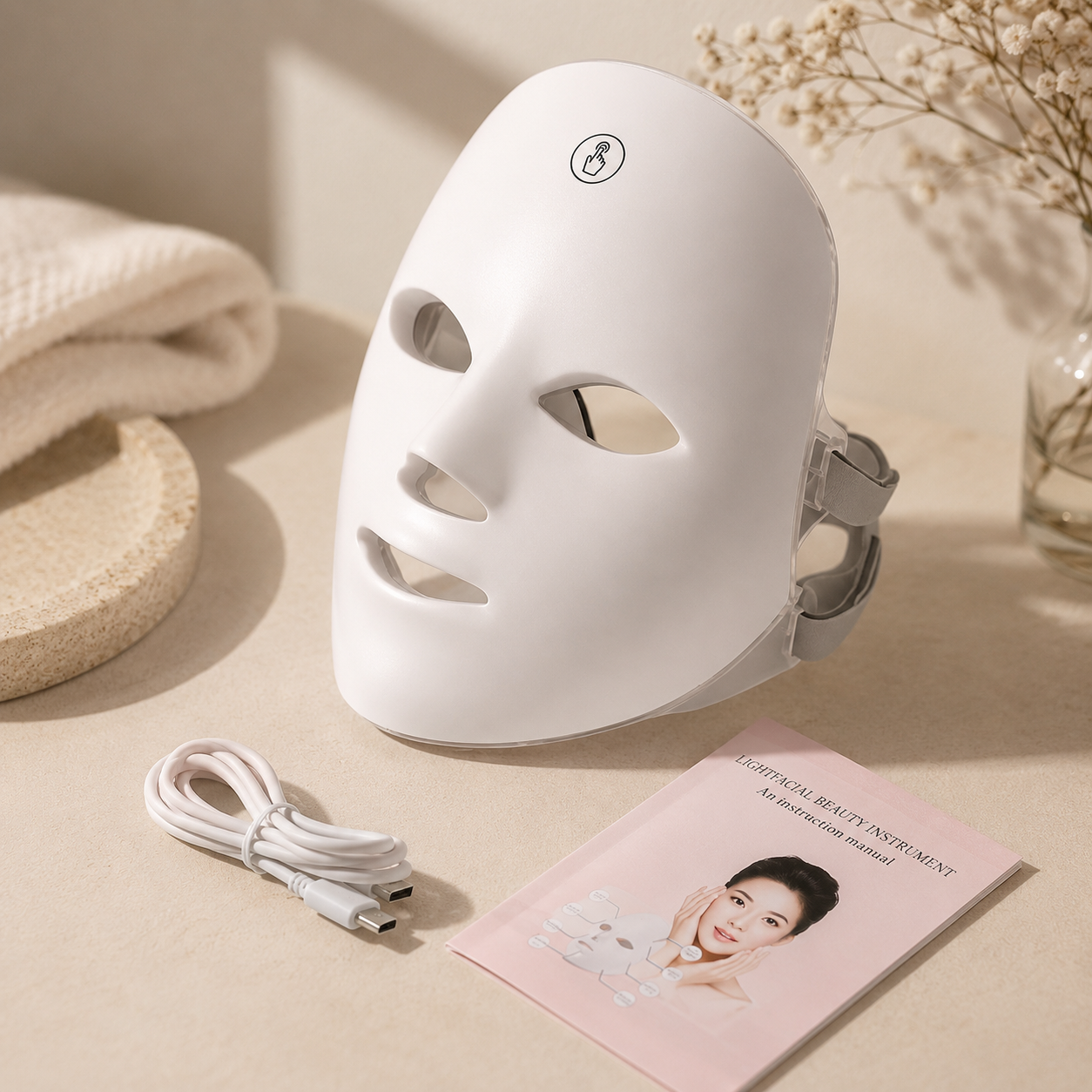 Red Light Therapy Face Mask