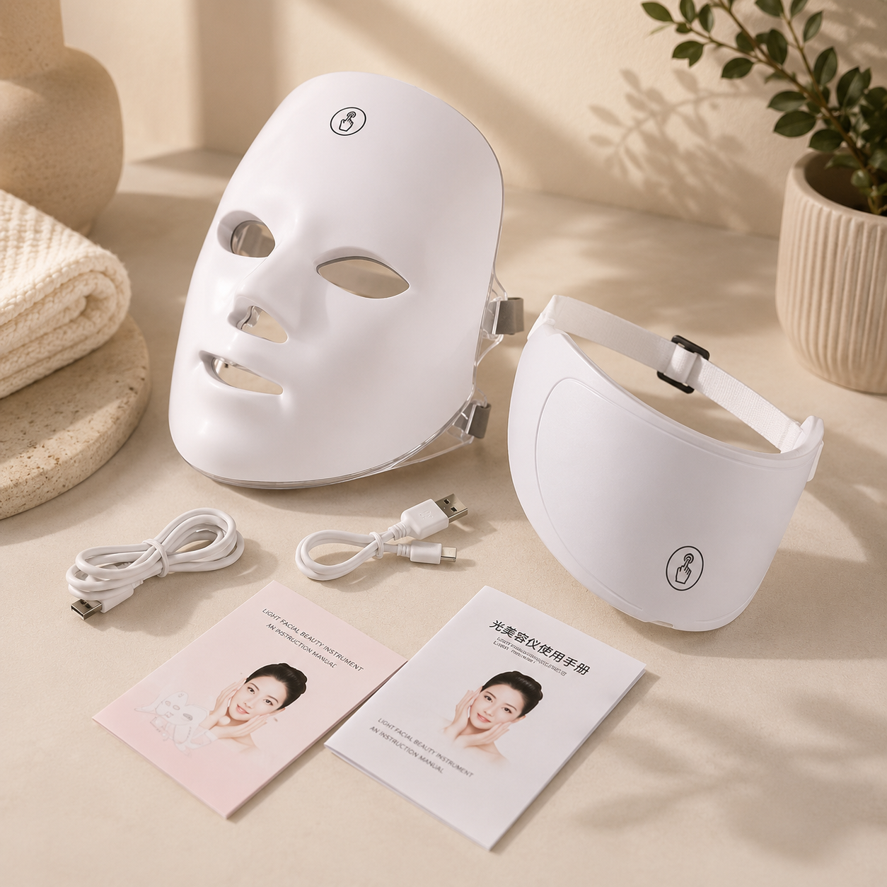 Red Light Therapy Face Mask
